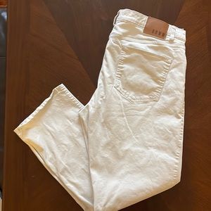 Rowm khaki 5 pocket casual trousers/ pants 40 X 30